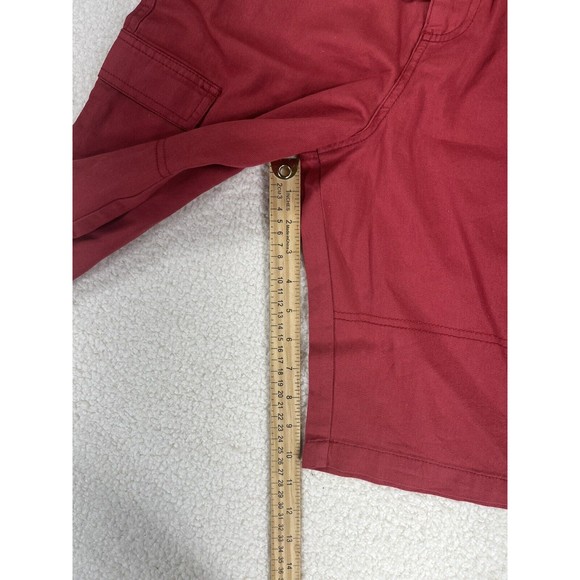 NWT‎ US Polo Assn. Boy's Size 18 Red Cargo Belted High Rise Shorts - Picture 6 of 7